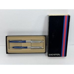 Sheaffer Advertising Pen & Pencil Set Permian Telco Midland Texas Heritage USA